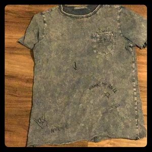 A boy jeans shirt